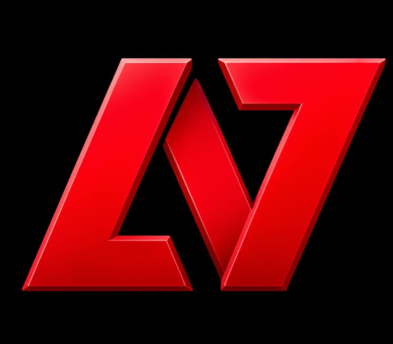 Official IC7 Game logo with a bold red modern design on a black background